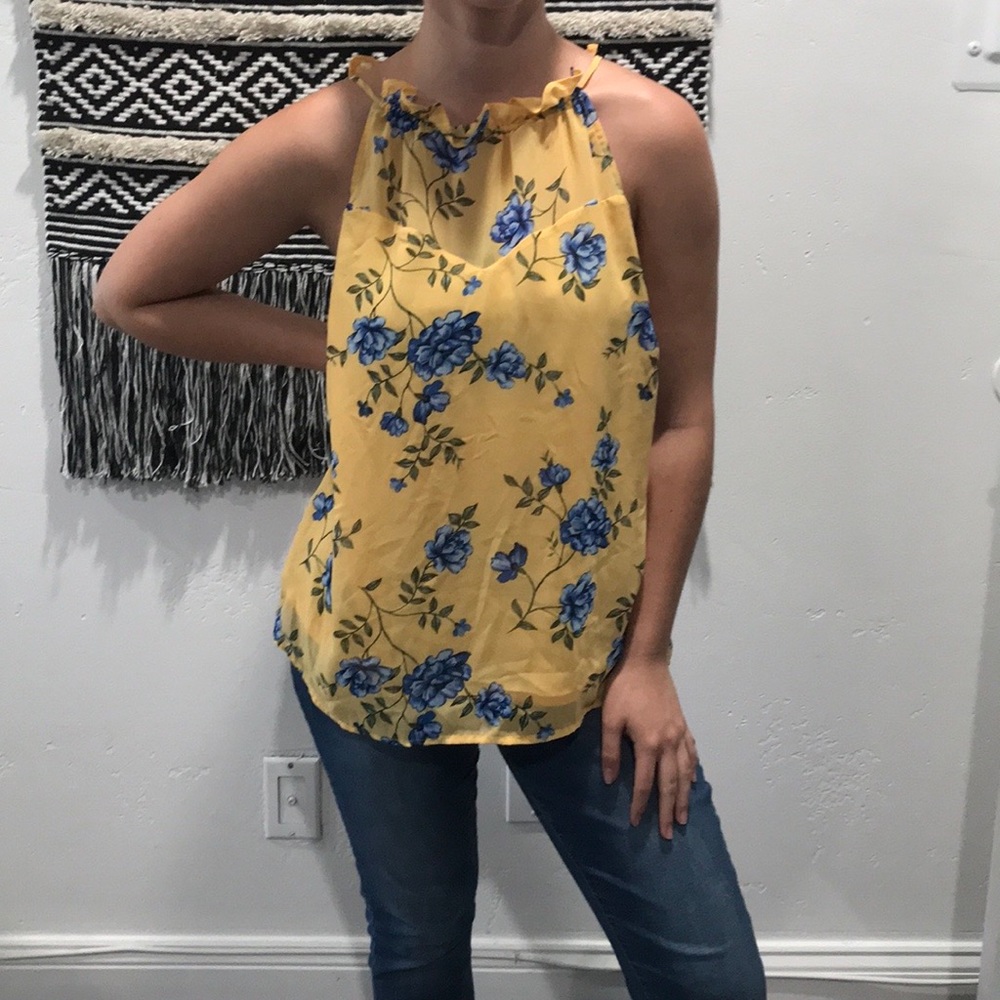 Flowered haltered too